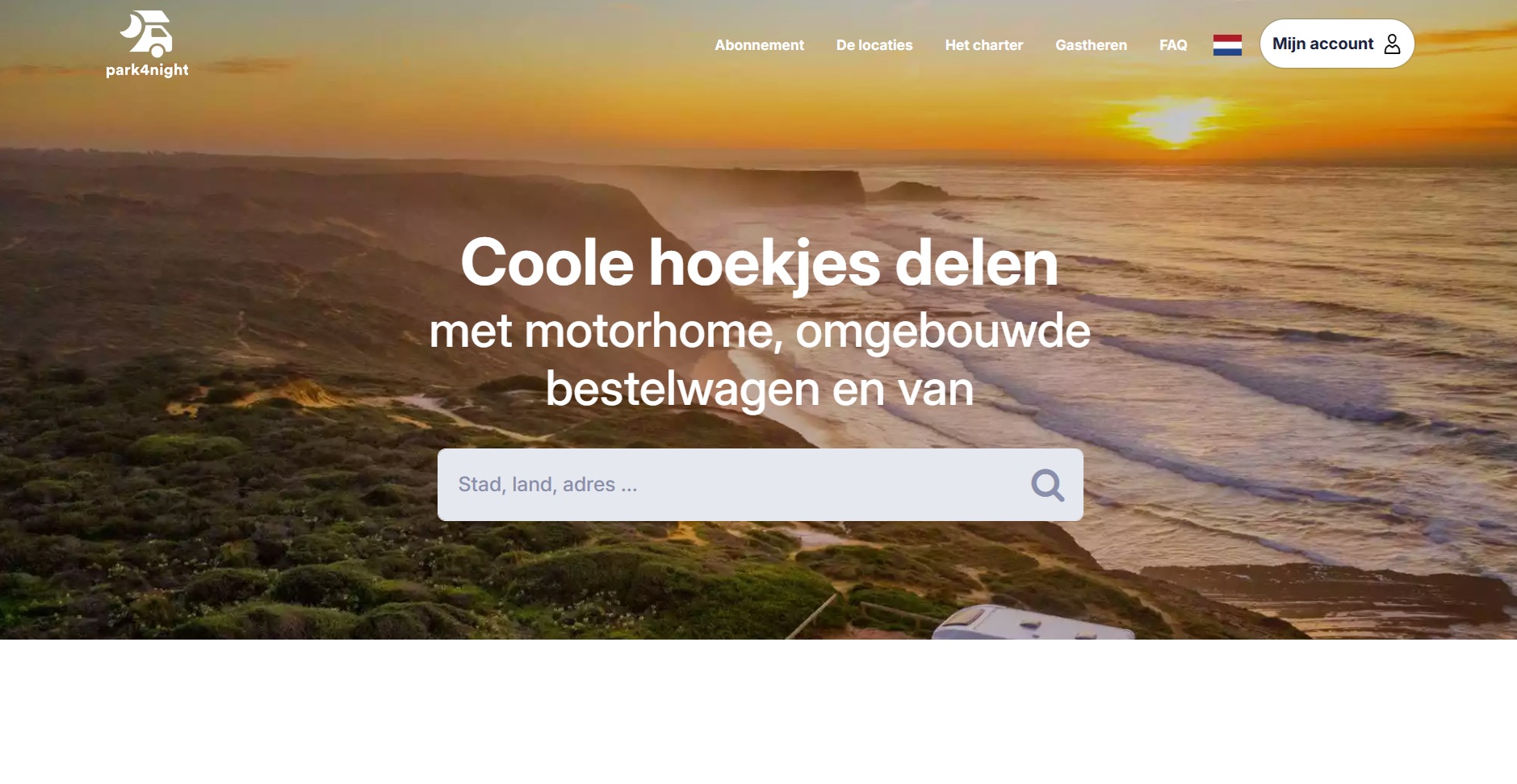 Mobilhome overnachtingen